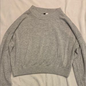 H&M Gray Light Sweater